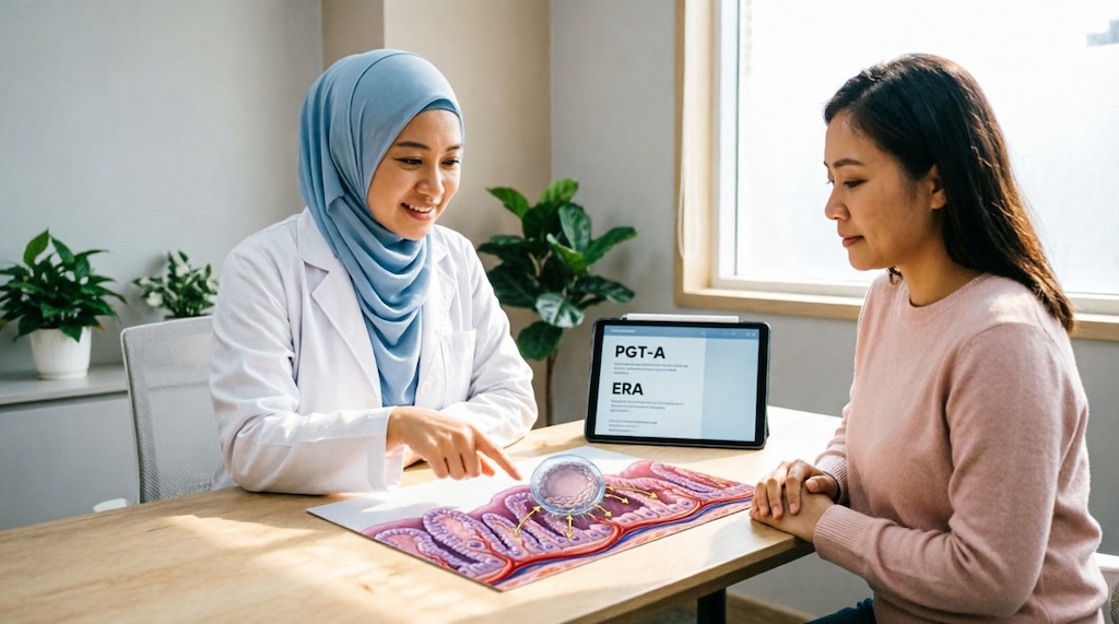 Ivf gagal embrio bagus tak lekat